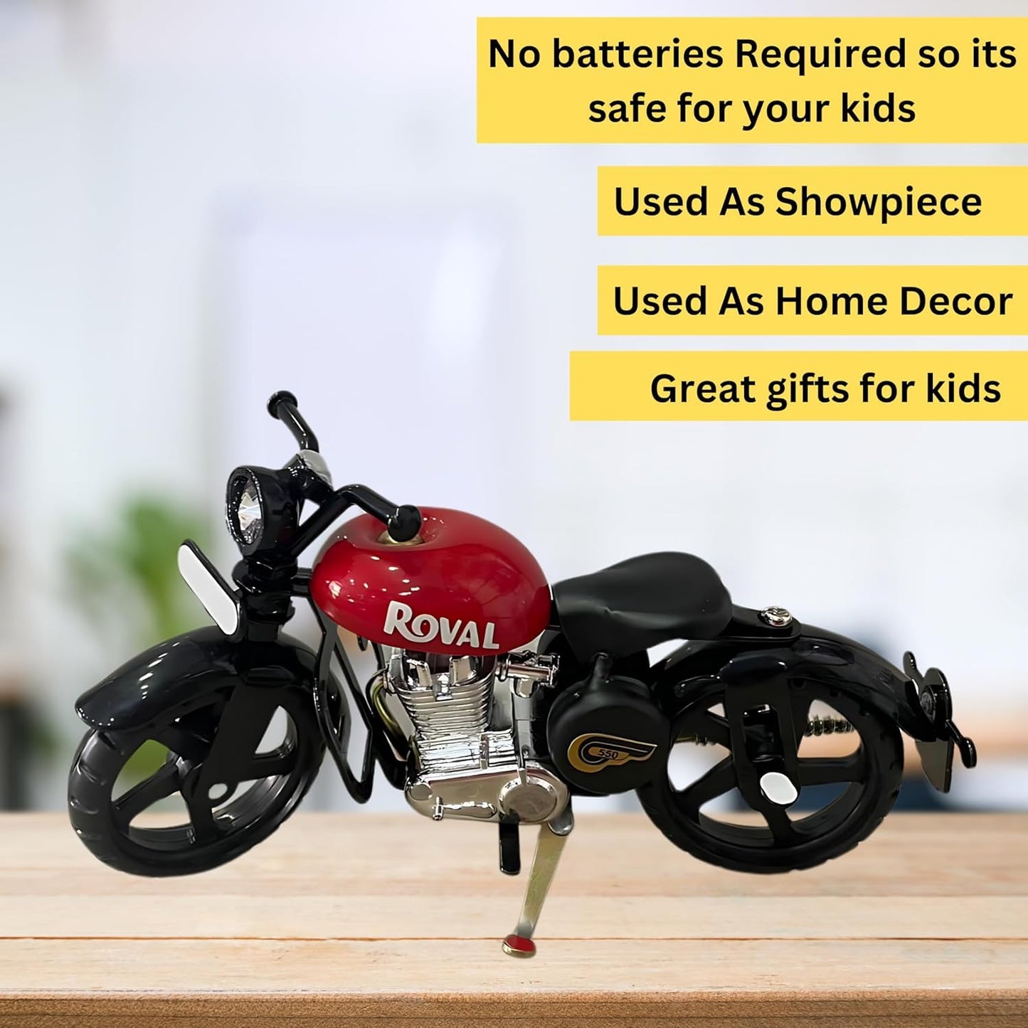 Metal bullet toy Red