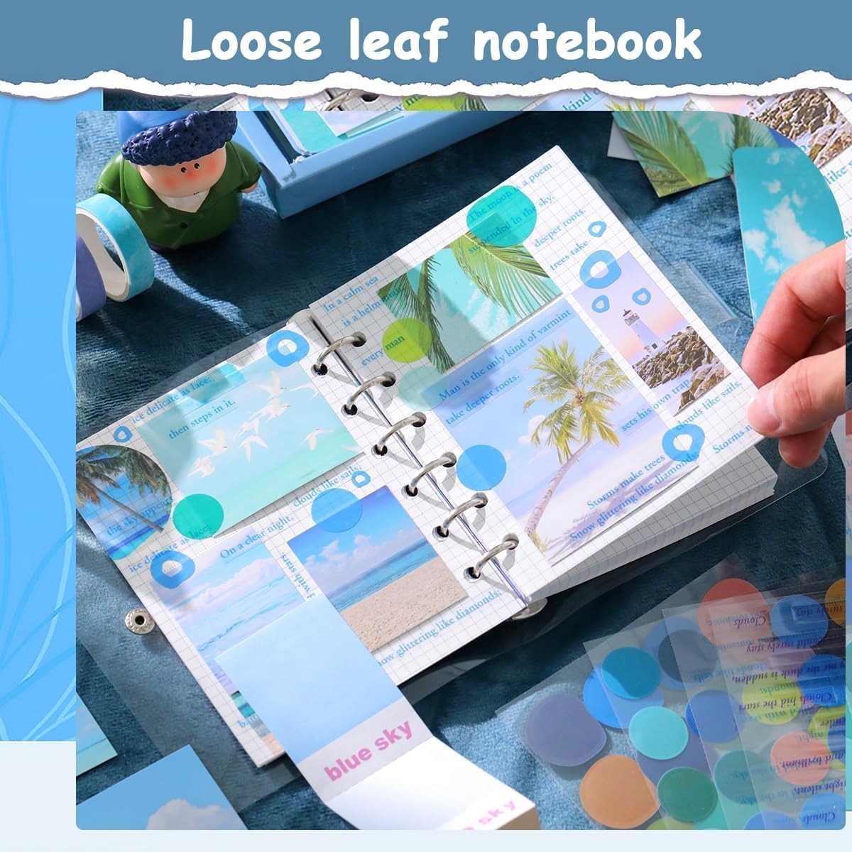 Blue Sky Scrapbook Kit
