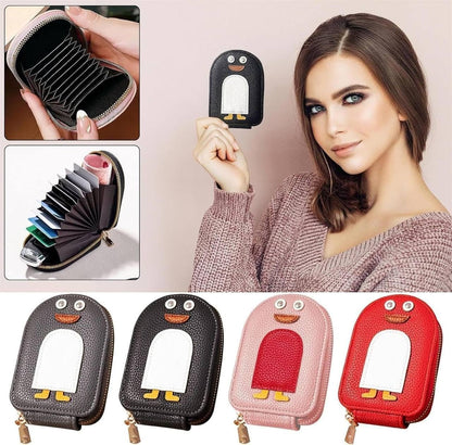 Cartoon Penguin Card Holder
