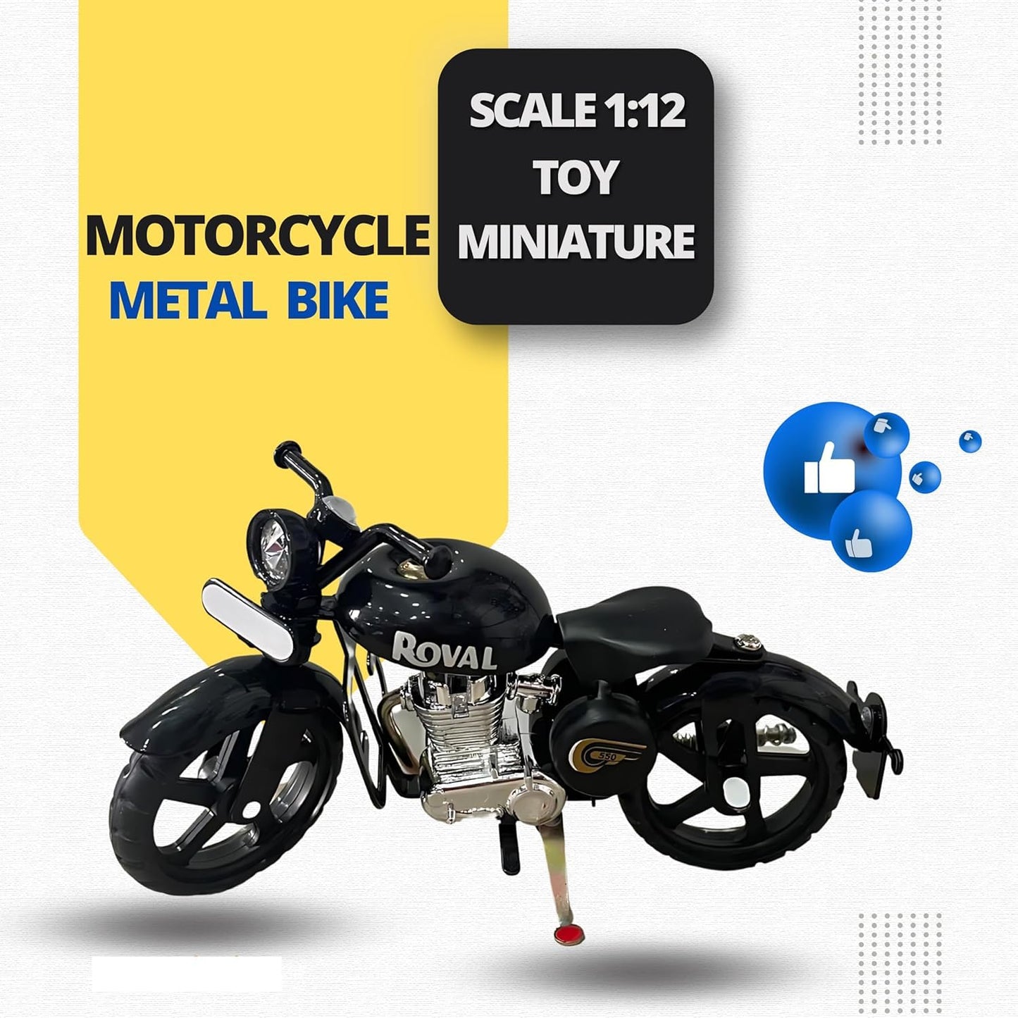 Metal bullet Toy Black