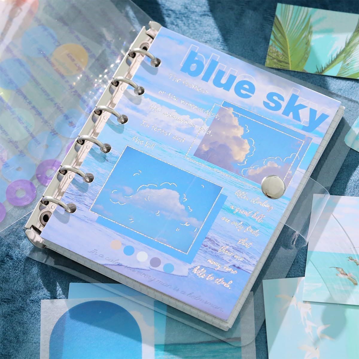 Blue Sky Scrapbook Kit