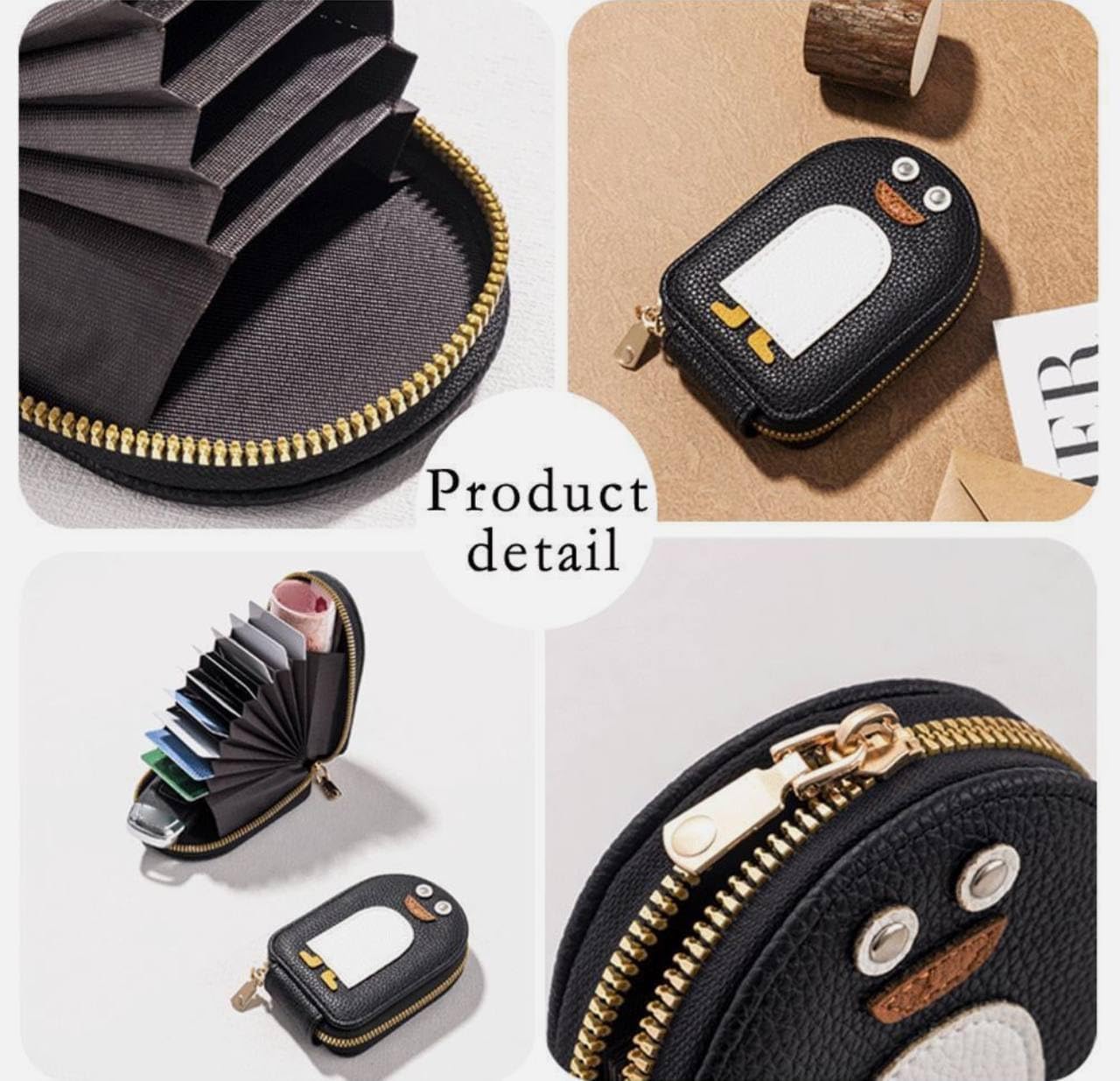 Cartoon Penguin Card Holder