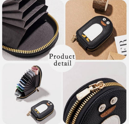 Cartoon Penguin Card Holder