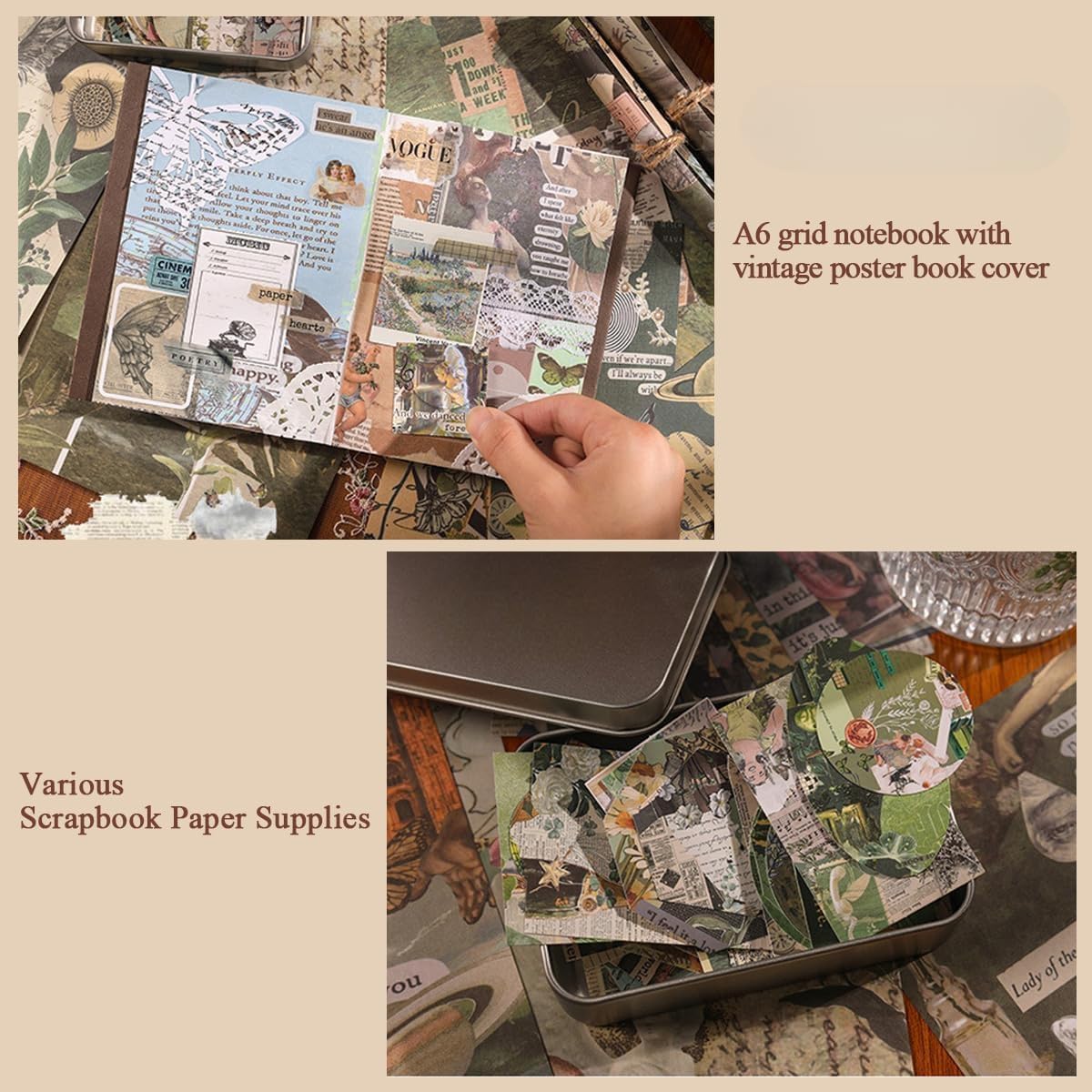 Mushroom Scrapbook Kit