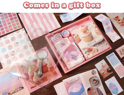 Pink ice Creem Scrapbook Kit