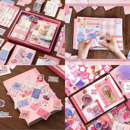 Pink ice Creem Scrapbook Kit