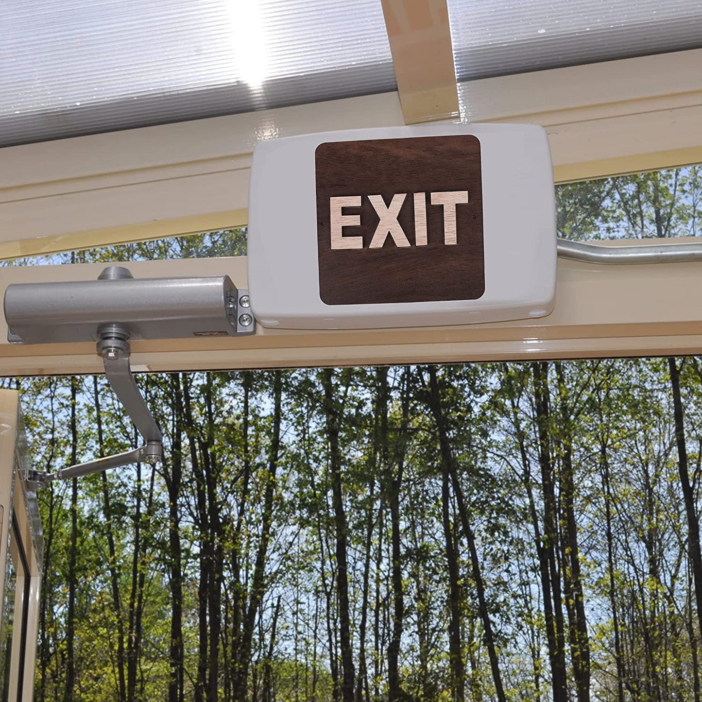 Entry Exit Sign Board