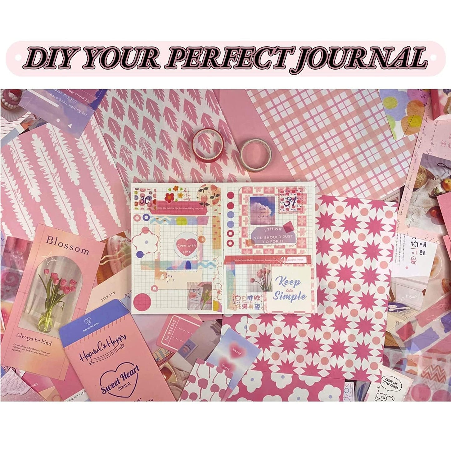 Pink ice Creem Scrapbook Kit