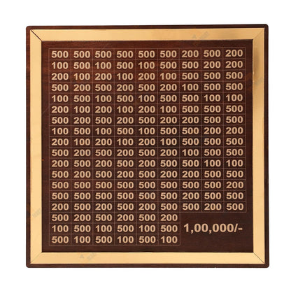 Wooden Money Saving Box Model-2
