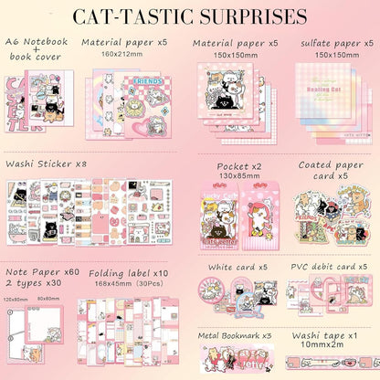 Cats Letter Scrapbook Kit