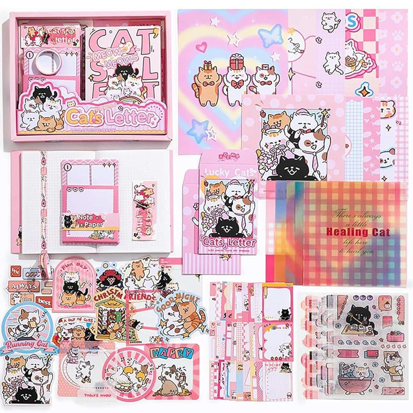Cats Letter Scrapbook Kit