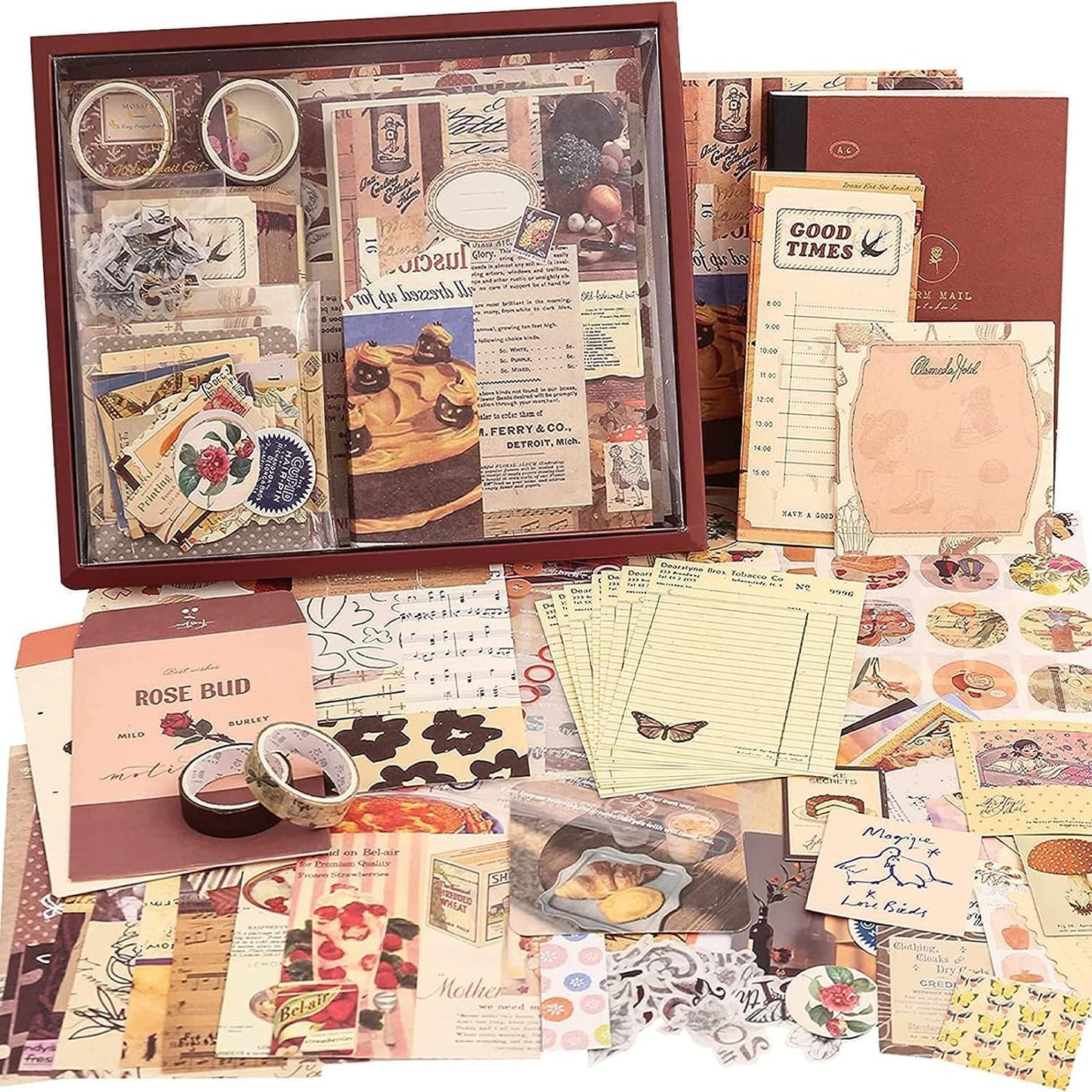 Brown Scrapbook Kit