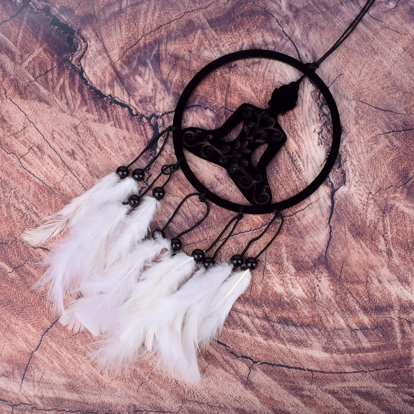 Buddha Dream Catcher for Car's Interior Mirror