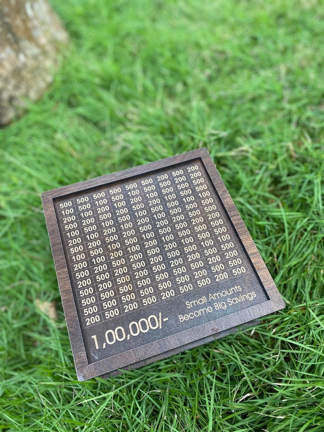 Wooden Money Saving Box Model-1