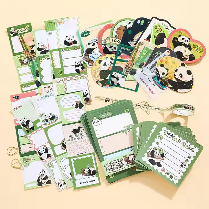 Panda Scrapbook Kit