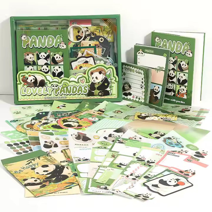 Panda Scrapbook Kit