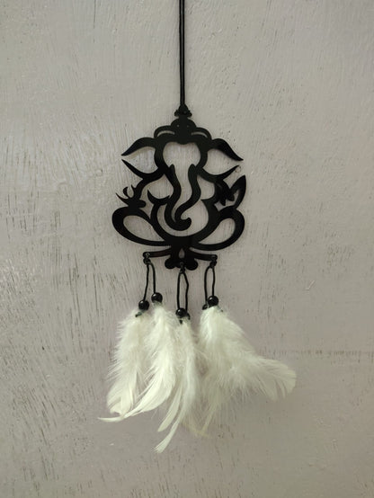 Shree Ganesh Dream Catcher for Car's Interior Mirror