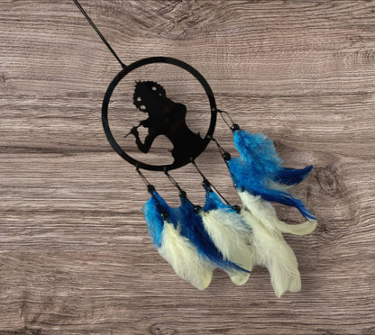Krishna Dream Catcher for Car's Interior Mirror