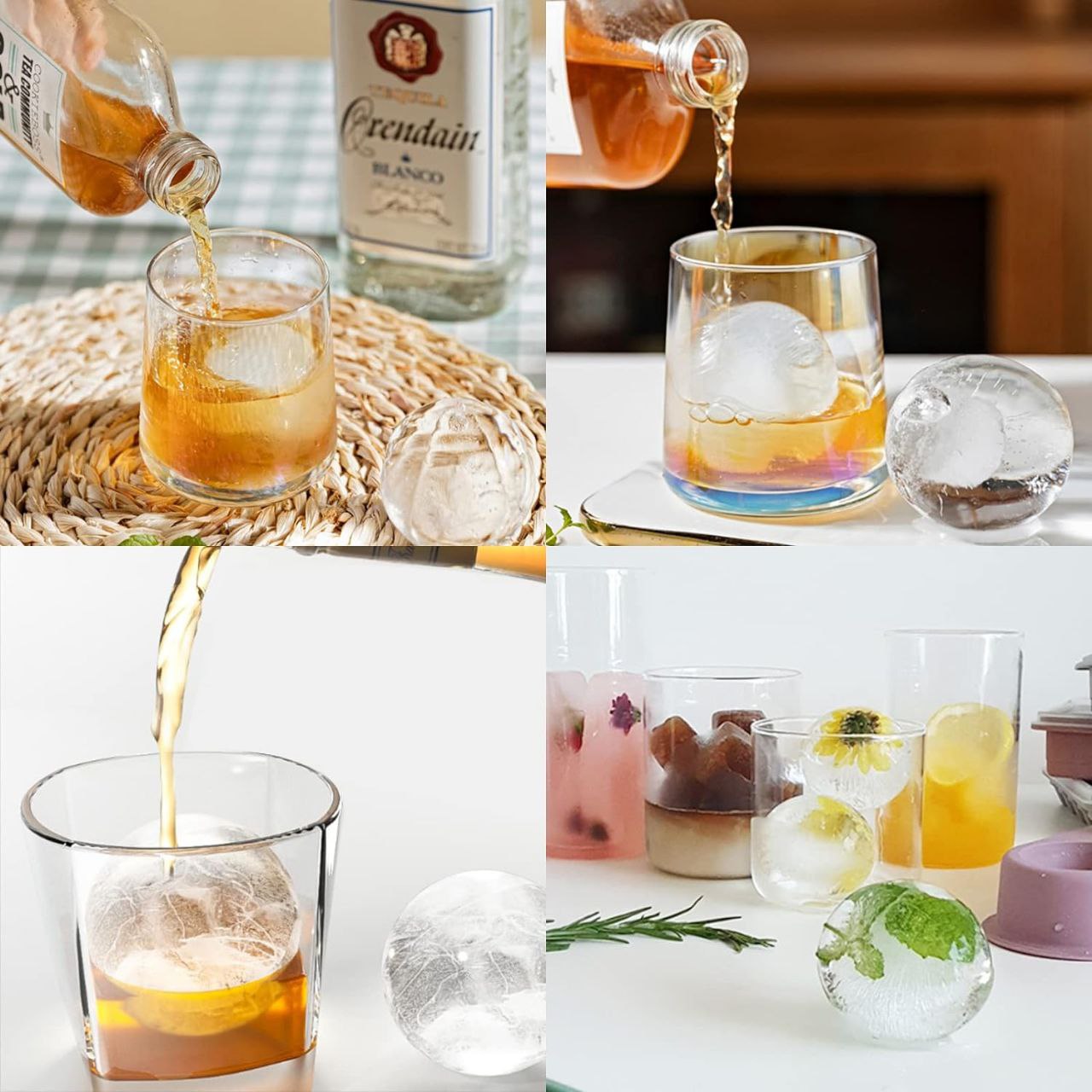 6 BALL ICE CUBE TRAYS