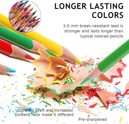 36 COLORS PREMIUM HEXAGON PENCILS