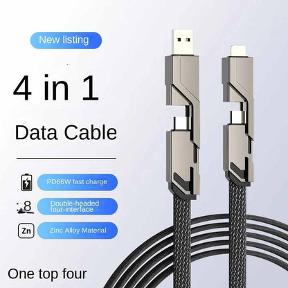 4 in 1 Fast Charging Data Cable