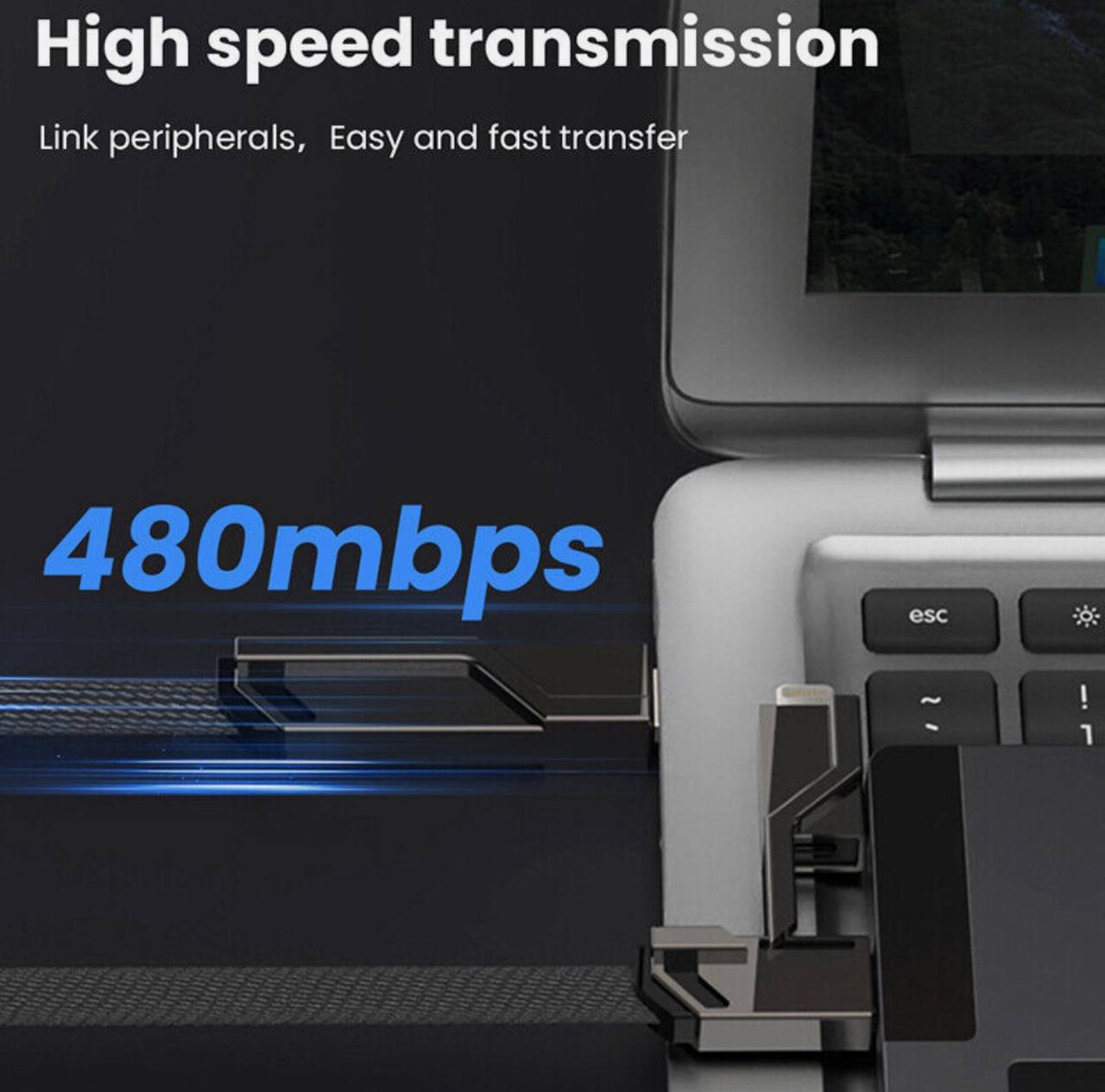 4 in 1 Fast Charging Data Cable